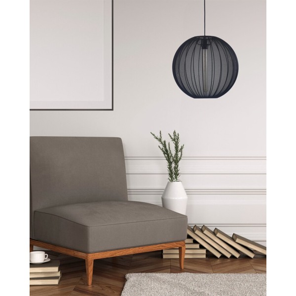 Підвісний світильник, люстра Goldlux 330574 Sensai E27 1x10W IP20 чорний - фото №2