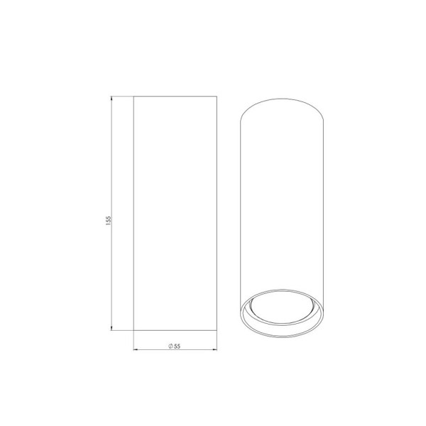 Точечный светильник Pikart 34582-2 LLP GU10 1x60W IP20 коричневый - фото №3