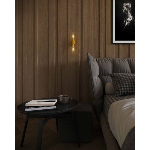 Бра, настінний світильник Pikart 35519-3 E14 2x7W IP20 латунний - фото №2