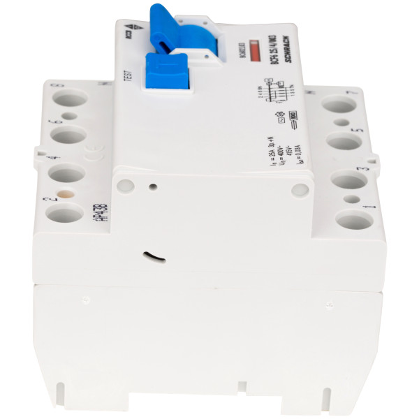 ПЗВ Schrack BC602103 6кА 25А 30мА 3P+N тип AC - фото №3