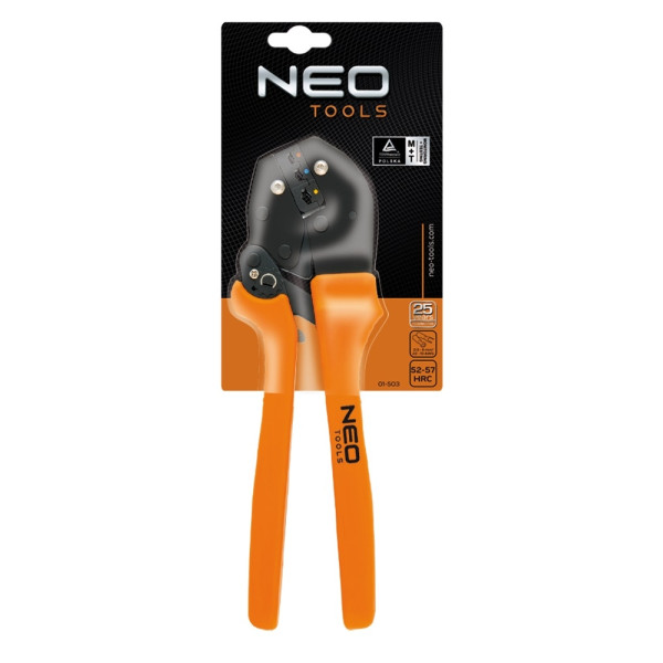 Кримпер Neo Tools 01-503 для обтиску кабельних наконечників 22-10 AWG - фото №1