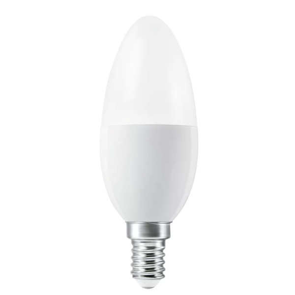 Лампа светодиодная Osram LED CL B40 REM 5,5Вт/827 FR E14 4х1 с пультом