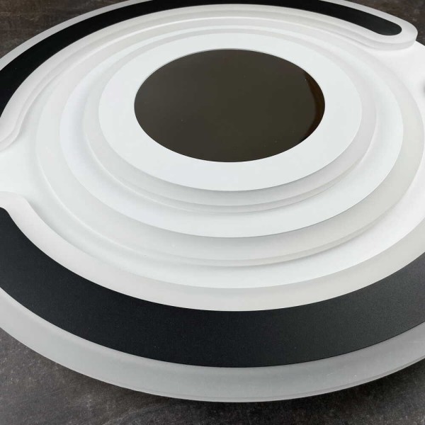 Світильник LED smart MATRIX+пульт 100W 3000-6000K IP20 чорний круг ( 220485 ) - фото №3