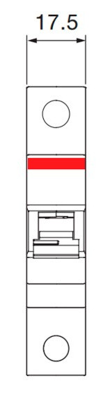 Електроавтомат ABB SH201-C10 тип C 10А - фото №4