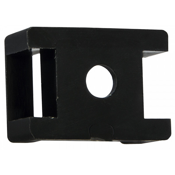 Майданчик до хомутів Аско-Укрем CTH-2C Ø5,8 100шт чорний (A0150090106) - фото №1