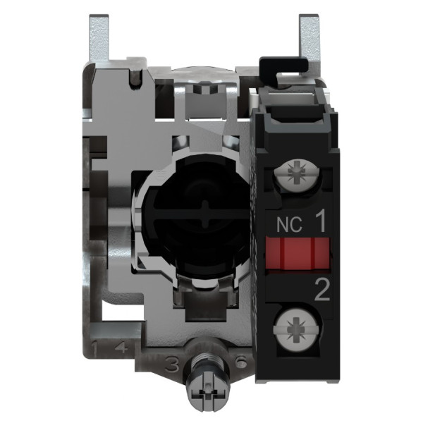 Металева кнопка Schneider Electric XB4BA42 Harmony XB4 червона - фото №1