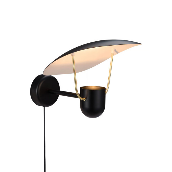 Бра, настенный светильник Nordlux 2220231003 Fabiola GU10 1x40W IP20 черный