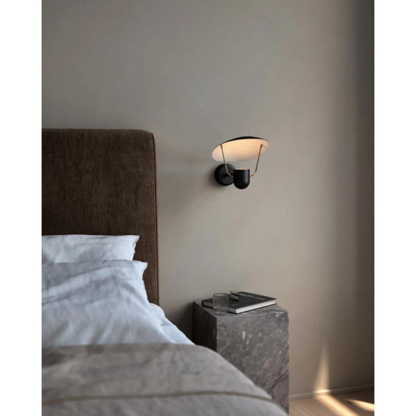 Бра, настенный светильник Nordlux 2220231003 Fabiola GU10 1x40W IP20 черный - фото №1