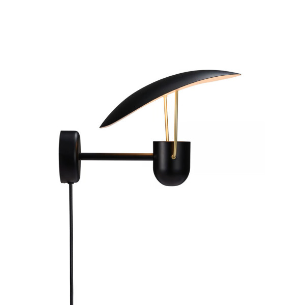 Бра, настенный светильник Nordlux 2220231003 Fabiola GU10 1x40W IP20 черный - фото №3