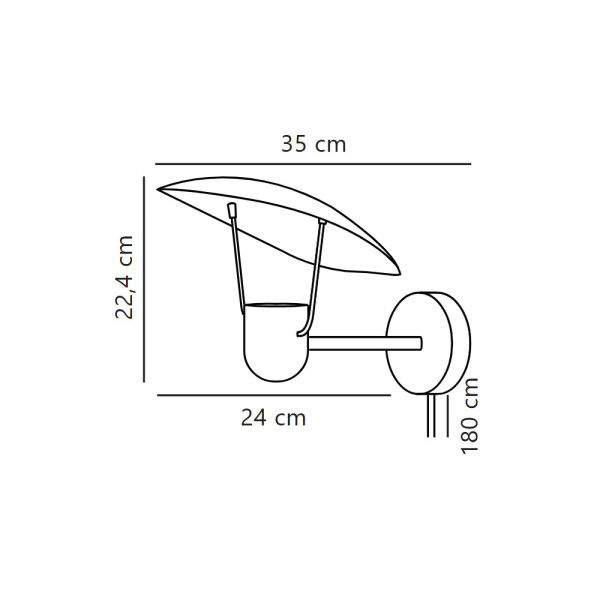 Бра, настенный светильник Nordlux 2220231003 Fabiola GU10 1x40W IP20 черный - фото №4
