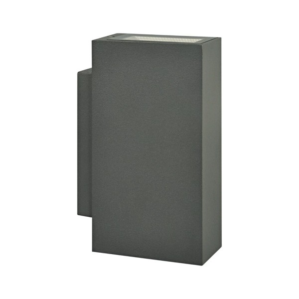 Вуличний світильник Goldlux 319814 Orlean LED 2x2.5W 4000K 430Lm IP54 графітовий