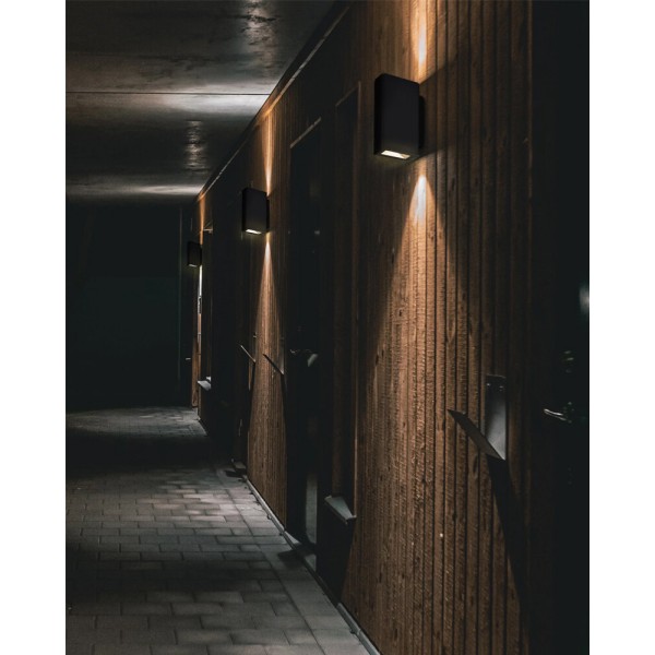 Вуличний світильник Goldlux 319814 Orlean LED 2x2.5W 4000K 430Lm IP54 графітовий - фото №3