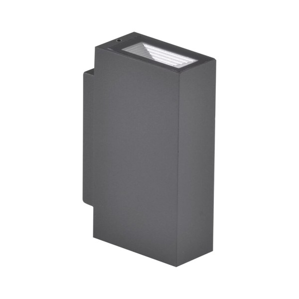 Вуличний світильник Goldlux 319814 Orlean LED 2x2.5W 4000K 430Lm IP54 графітовий - фото №4