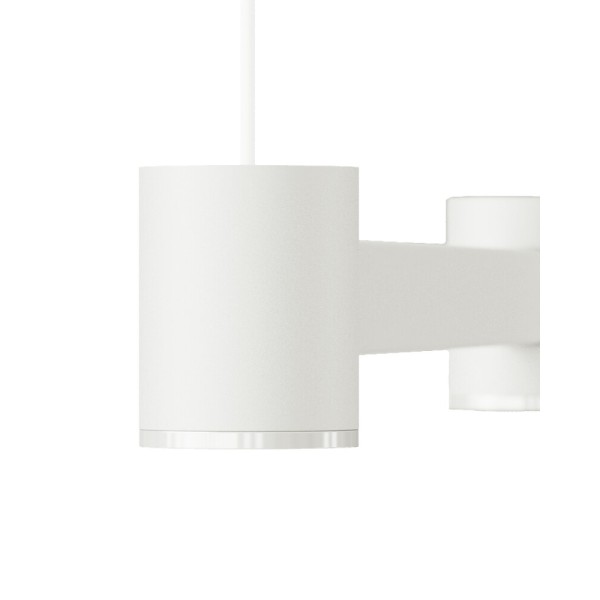 Підвісний світильник, люстра Kloodi PE-LOTUS800 10W 3K WH LED 700Lm IP20 білий - фото №1