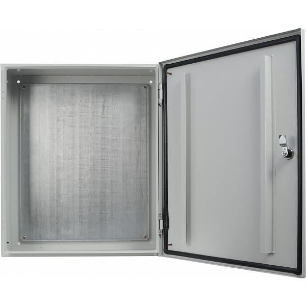 Металлический корпус Аско-Укрем Ubox с монтажной панелью 600х500х200мм IP54 - фото №2