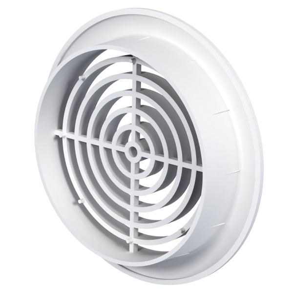 Решетка Vents МВ 81/2 бВ белая (2 шт.) - фото №1