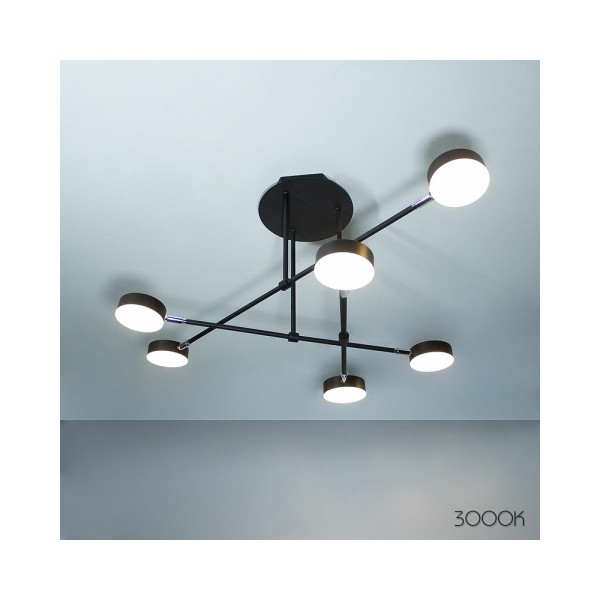 Люстра Imperium Light 463693.05.91 Reflectors LED 6x6W 3000K Lm IP20