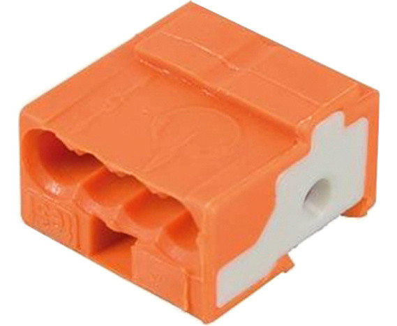 Розеточная клемма WAGO 243-723 оранжевая