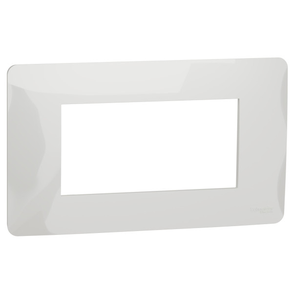 Рамка Schneider Electric NU210418 4М (белая)