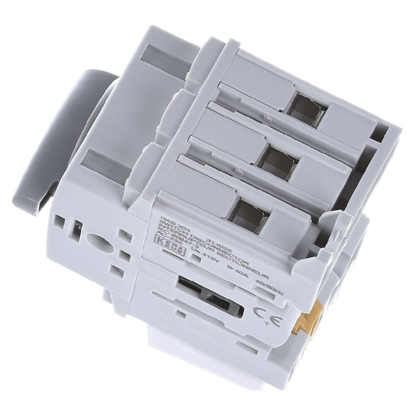 Рубильник Hager HAB304 3P 40А - фото №6