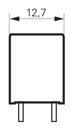 Силове реле Schrack RT214024 24B DC 12А - фото №4