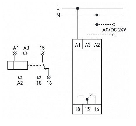 Реле тимчасового включення E.Next e.control.t16 - фото №3