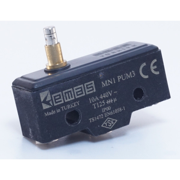 Конечный мини выключатель под винт EMAS MN1PUM3 - фото №2