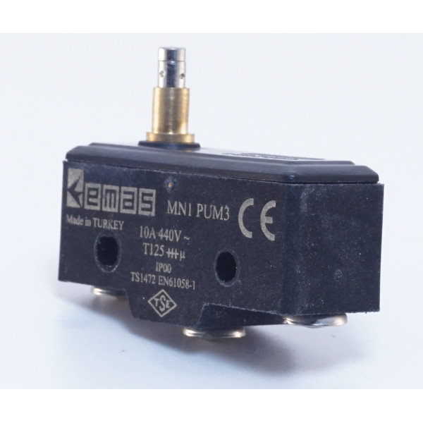 Конечный мини выключатель под винт EMAS MN1PUM3 - фото №4