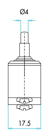 Конечный мини выключатель под винт EMAS MN1PUM3 - фото №7