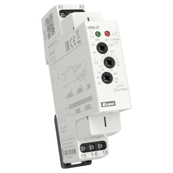 Реле напруги Elko-Ep HRN-37 AC 24-150V