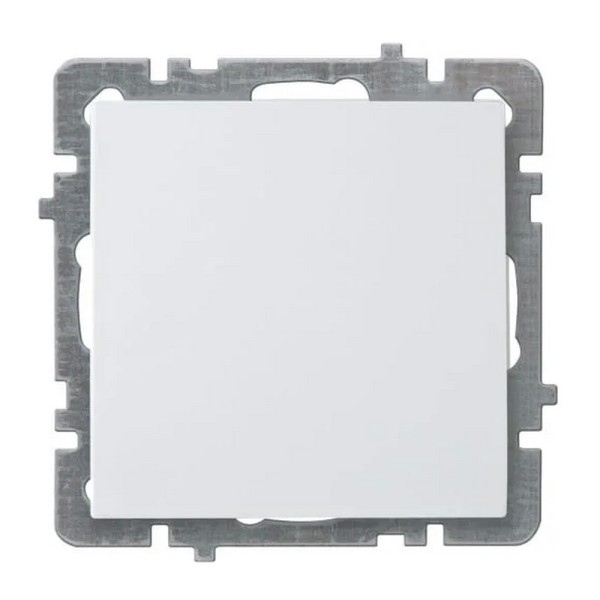 Вимикач Nilson Touran білий 1кл без рамки ( 24110401 )