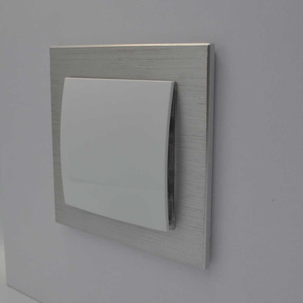 Вимикач Nilson Touran білий 1кл без рамки ( 24110401 ) - фото №5