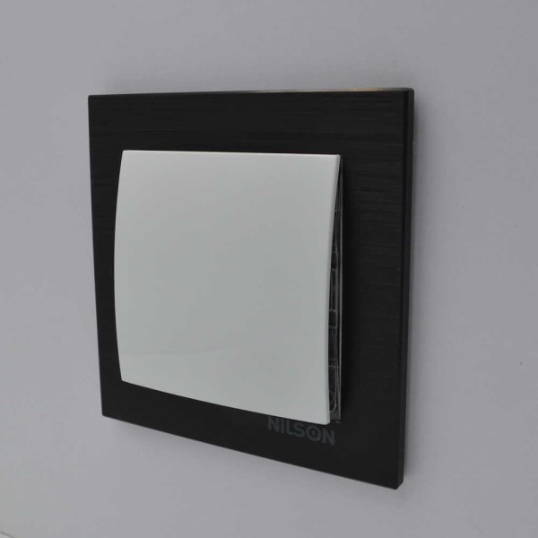 Вимикач Nilson Touran білий 1кл без рамки ( 24110401 ) - фото №6