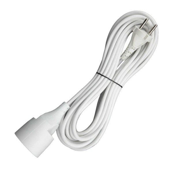 Подовжувач PIN 1р 5м 2х0,75 без заземлення ( 801101 )