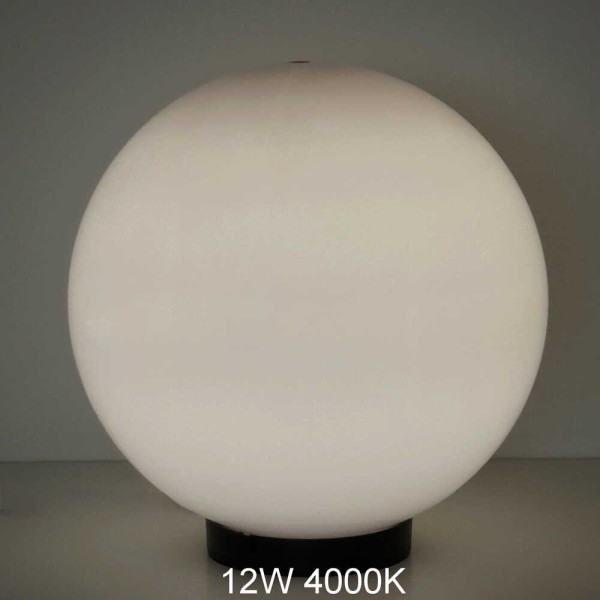 Світильник садово-парковий КУЛЯ 350мм опал ( 310106 ) - фото №3