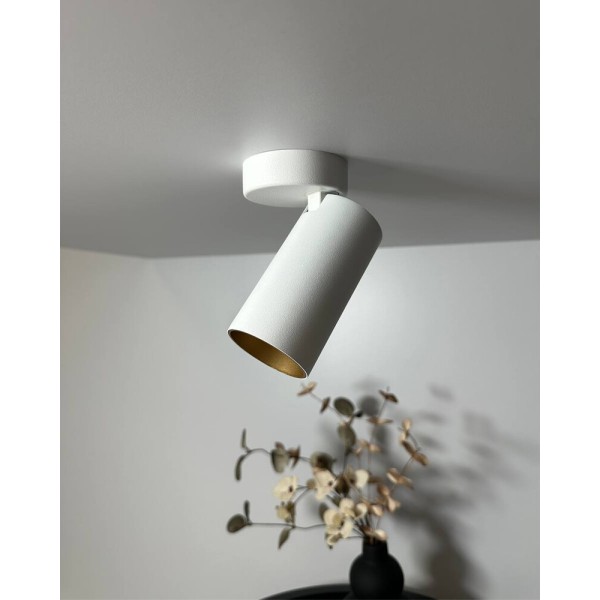 Светильник поворотный, спот Nowodvorski 7771 Mono GU10 1x10W IP20 белый - фото №1