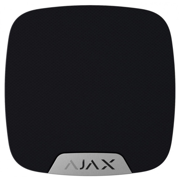Кімнатна бездротова сирена Ajax 1141 HomeSiren (чорна)