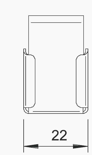 Кронштейн для дроту OBO Bettermann (5207339) 177 20 VA M6 з нержавіючої сталі - фото №1