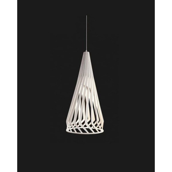 6340 Світильник підвіс Nowodvorski BIO WHITE M PL - фото №1