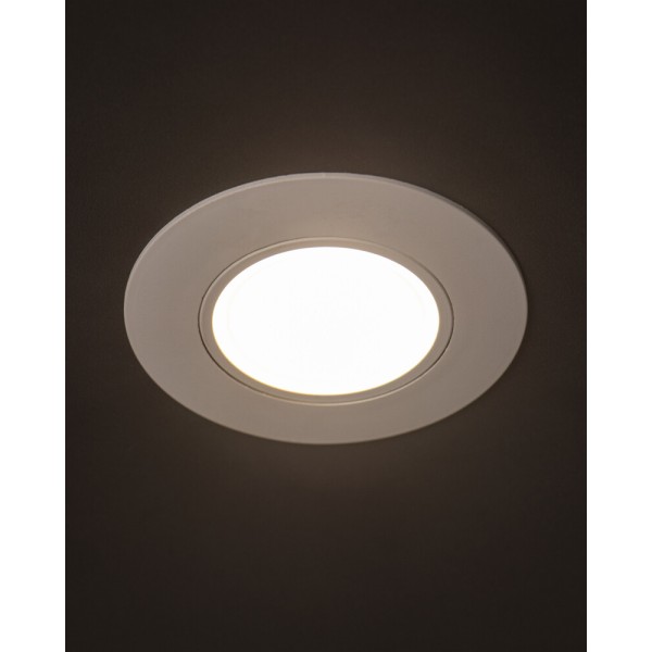 Точечный светильник Kanlux 39261 Fizu LED 1x4W 3000K/4000K/6500K 370Lm IP20 белый - фото №2