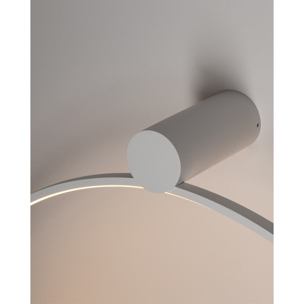 Люстра Nowodvorski 11603 Circolo LED M 1x21W 3000K 660Lm IP20 біла - фото №3