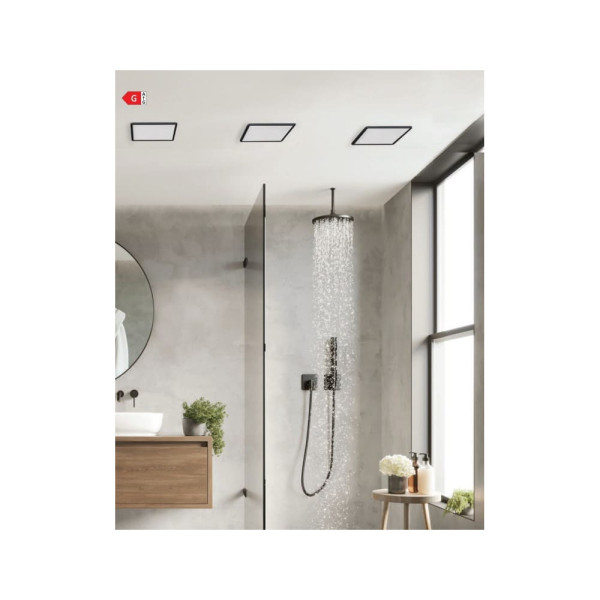 Точечный светильник AZzardo AZ4170 Slim 22 Square 3000k Ip44 Wh - фото №1