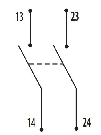 Блок-контакт ETI 004600160 PS 20 (2xNO) - фото №4