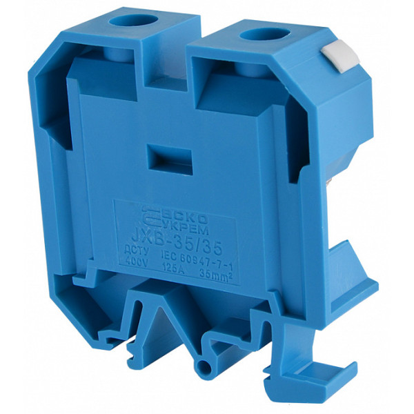 Клеммник Аско-Укрем JXB 35/35 синий (A0130010027) - фото №2
