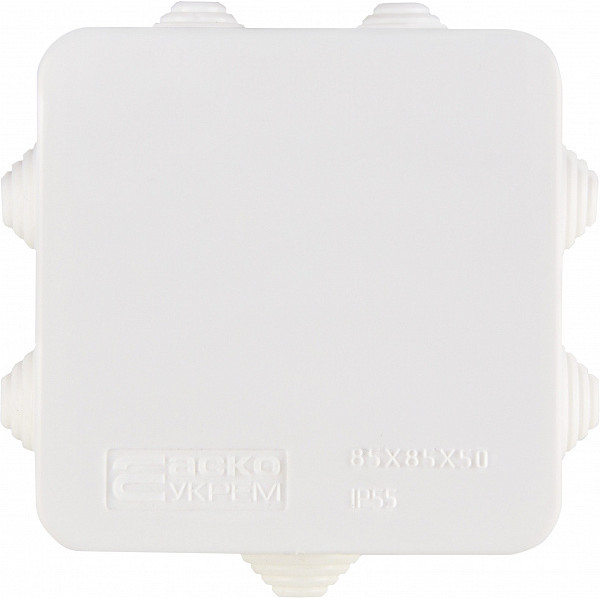 Распределительная коробка Аско-Укрем UAtmo 85*85*50 - фото №2
