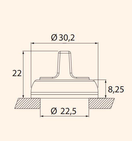 Моноблочный поворотный выключатель Eti ECS2S-N45-10 1NO 2-х позиционный 0-1 45° черный (4771641) - фото №1