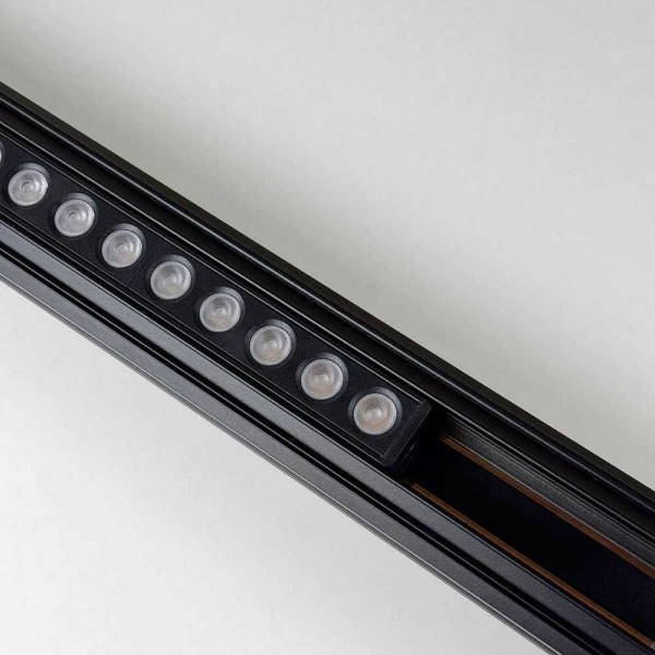 Магнітний трековий світильник UST-G 18W 4000K 48V IP20 чорний Violux ( 320102 ) - фото №2