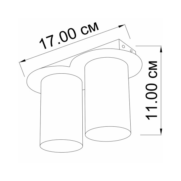 Точечный светильник Imperium Light 210217.05.05 Vardo - фото №1