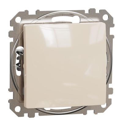 Перемикач Schneider Electric Sedna Design & Elements бежевий SDD112106