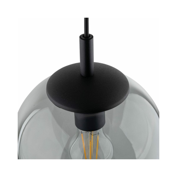 Підвісний світильник, люстра Tk Lighting 5379 Esme E27 1x15W IP20 Чорний - фото №1